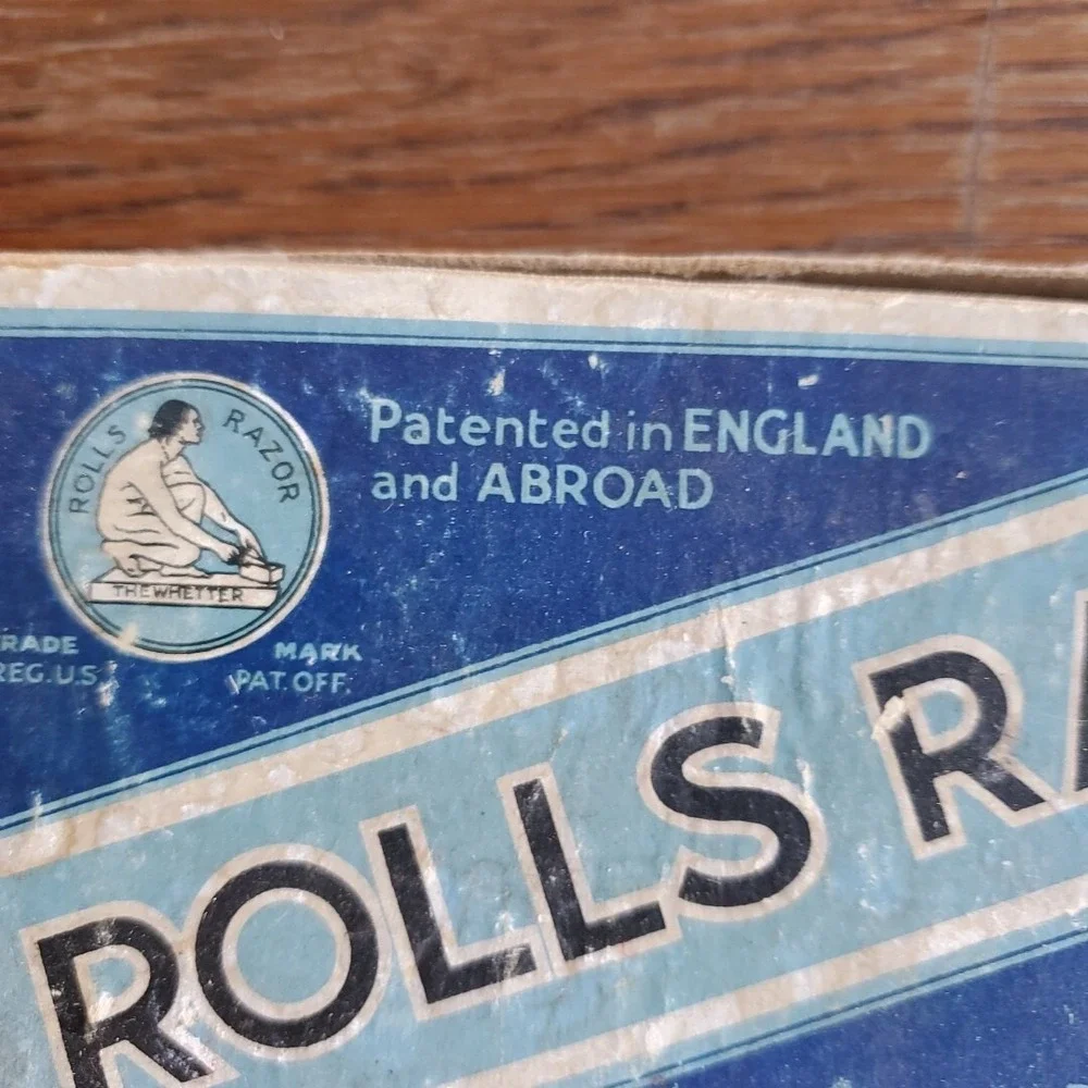 Vintage‎ Rolls Razor 1927 Antique England London Best Sheffield Steel